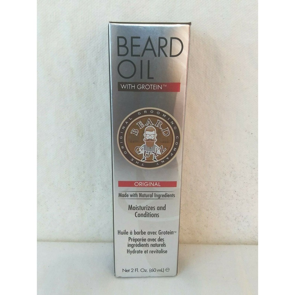Beard Guyz Original Beard Oil With Grotein Moisturizes & Conditions New